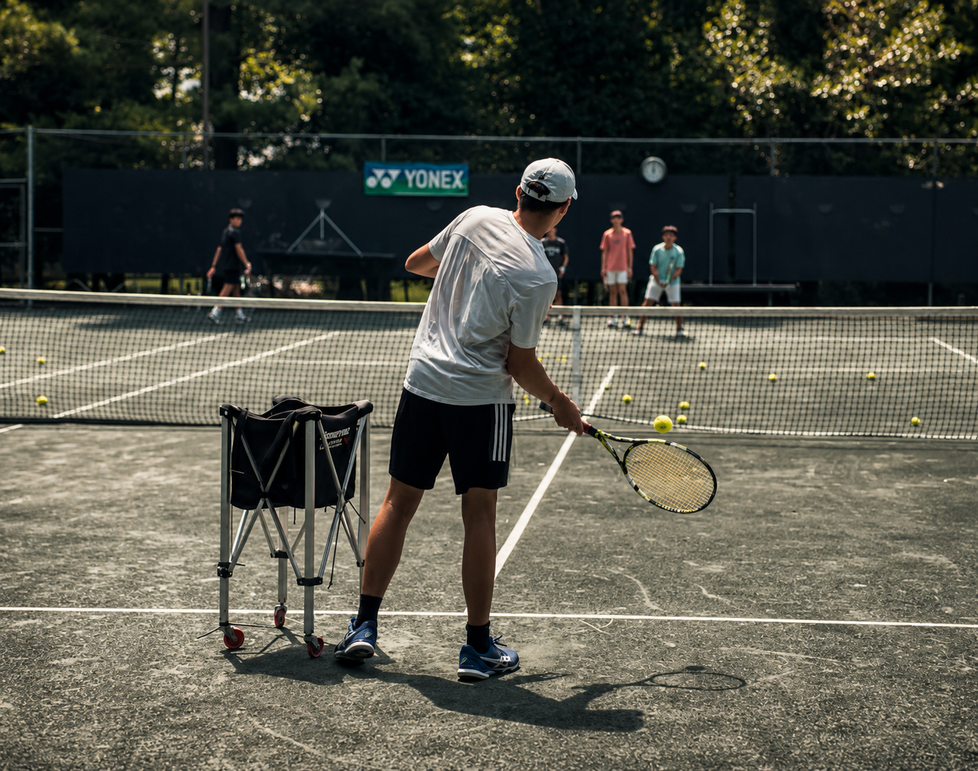 Liveball tennis